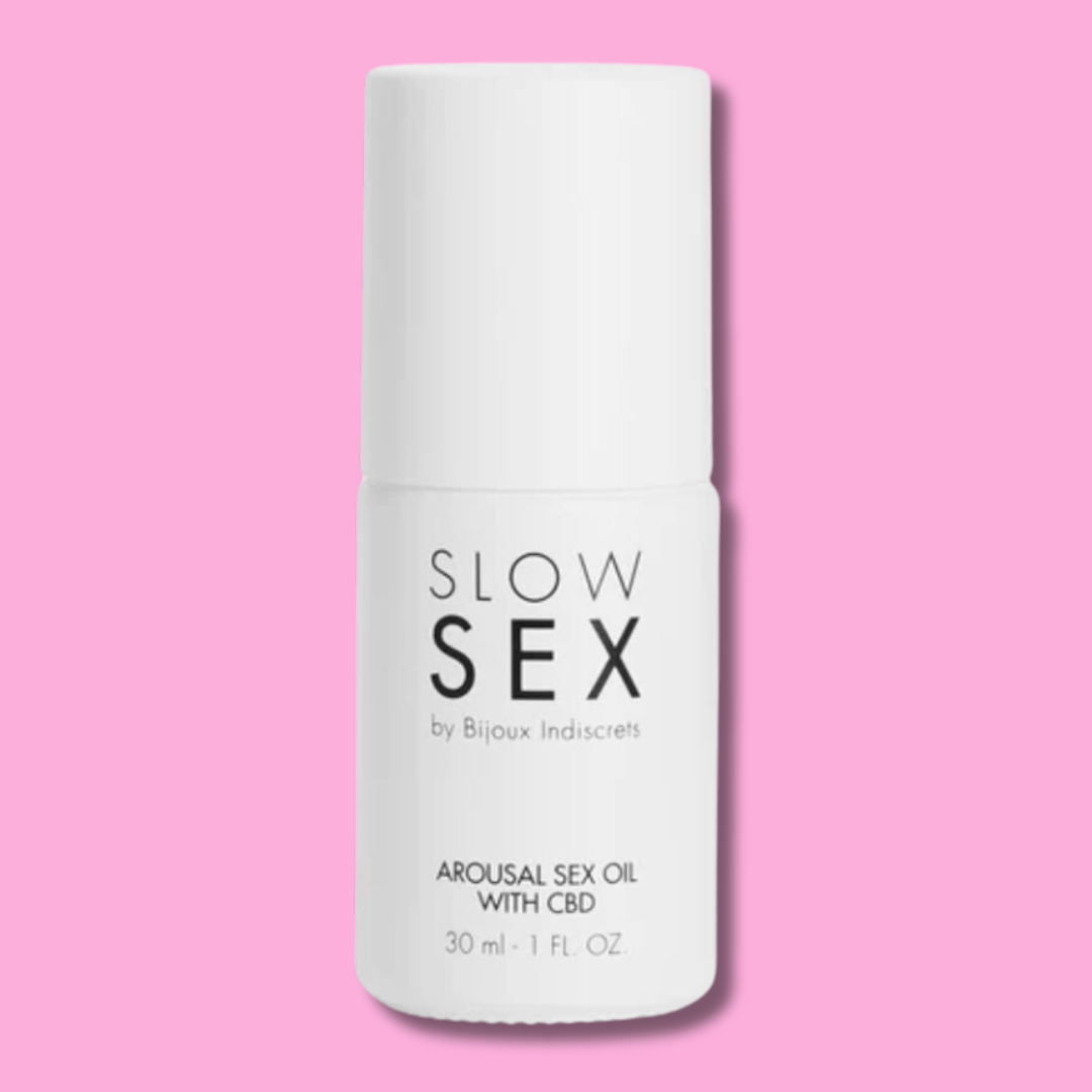 ACEITE DE MASAJE SEXUAL CON CBD ESTIMULANTE SLOW SEX