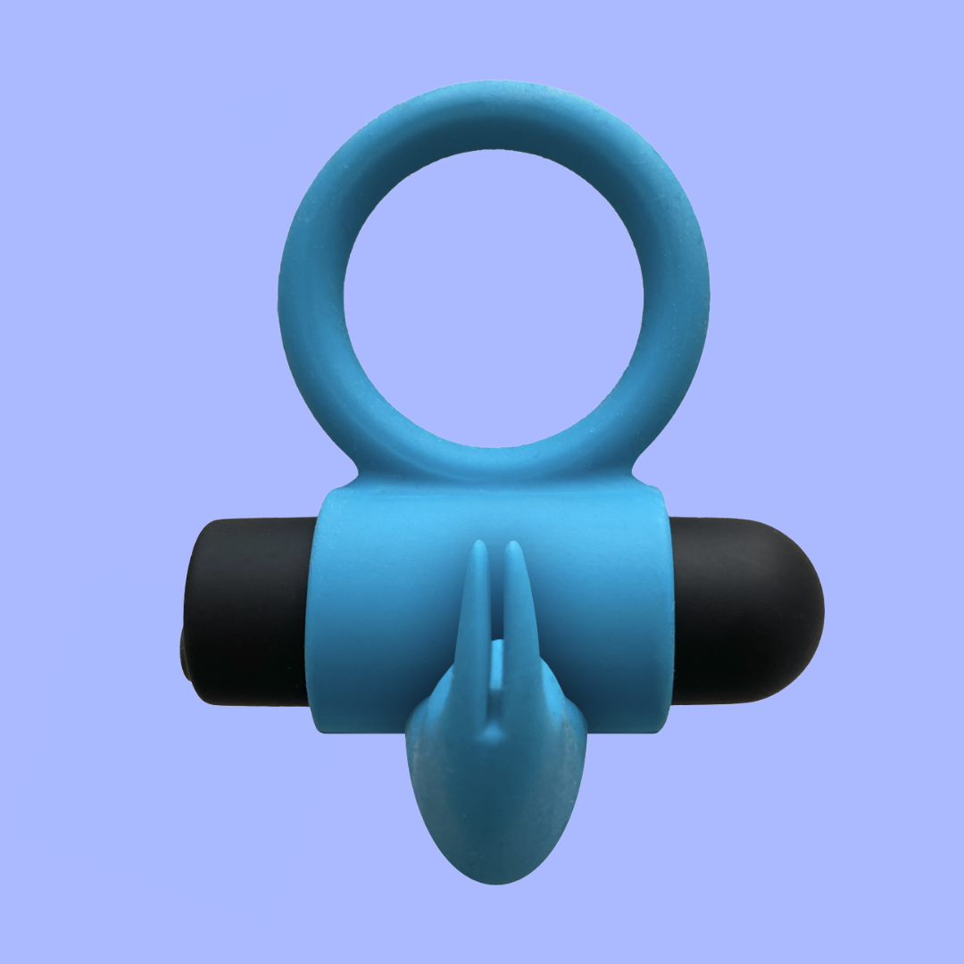 Anillo Vibrador Conejito Recargable