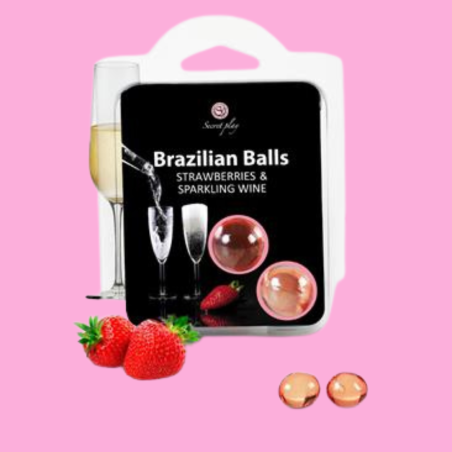 Aceite Brazilian Balls Fresas con Cava