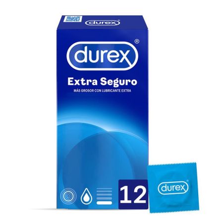 Preservativos Extra Seguro 12 Uds Durex