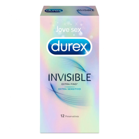 Preservativos Invisible Más Fino12 Uds Durex