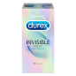 Preservativos Invisible Extra Lubricado 12 Uds Durex