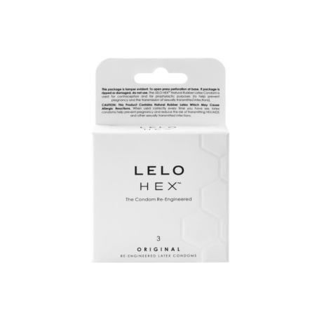 Preservativos Lelo Hex Original 3 Uds