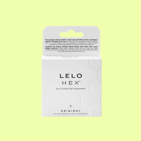 Preservativos Lelo Hex Original 3 Uds