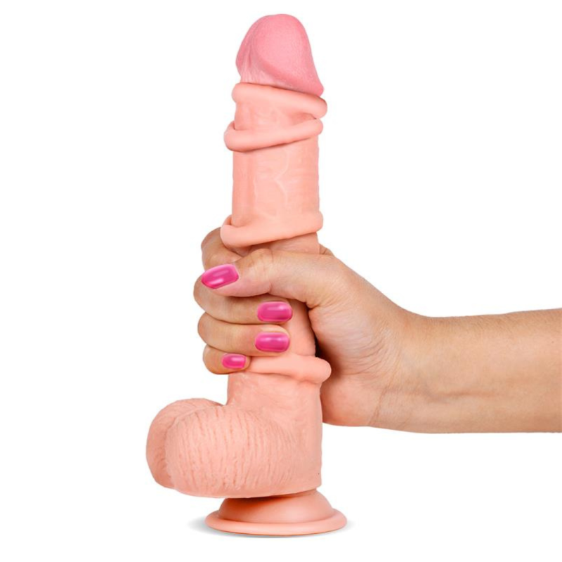 Dildo Doble densidad Realista 9"