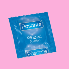 Preservativos Pasante Estriados 12 uds