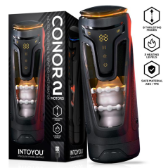 MASTURBADOR CONOR CON THRUSTING, VIBRACIÓN Y CALOR