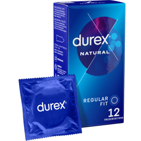 Preservativos Natural Regular fit 12 Uds DUREX