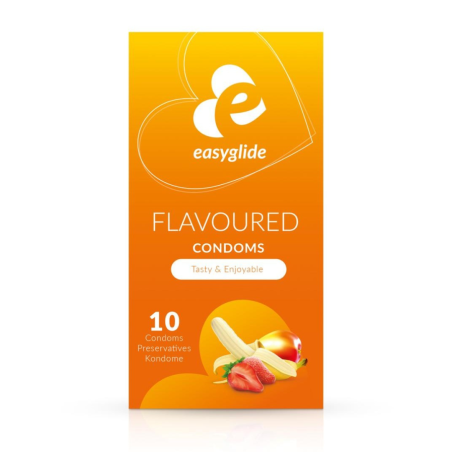 PRESERVATIVOS EASYGLIDE SABORES 10 UDS