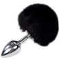 POMPON NEGRO TALLA M DE METAL