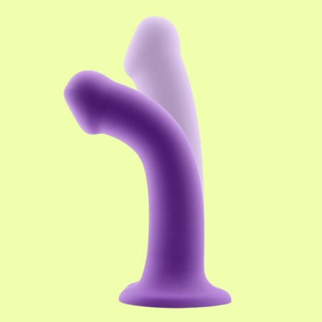 Dildo Bouncy Silicona Líquida Hiper Flexible 18CM