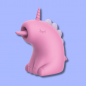 Unicornio Estimulador con Lengua Rotadora 360º