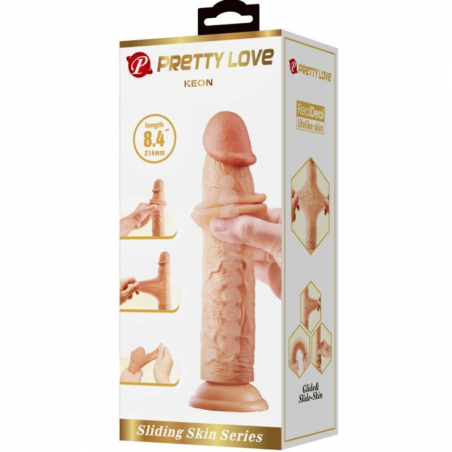 Dildo realístico Keon 21 cm