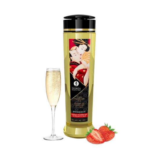 Aceite de Masaje Fresas con Cava 240 Ml Shunga