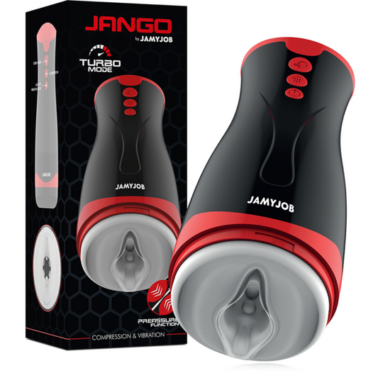 MASTURBADOR JANGO DE COMPRENSIÓN Y VIBRACIÓN
