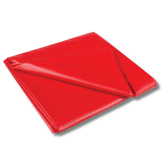 Sabana Roja de látex REUTILIZABLE