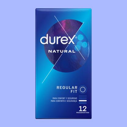 Preservativos Natural Regular fit 12 Uds DUREX