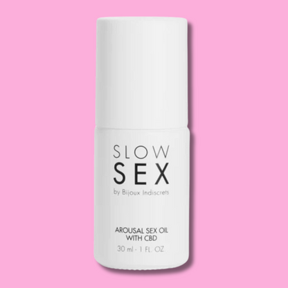 ACEITE DE MASAJE SEXUAL CON CBD ESTIMULANTE SLOW SEX
