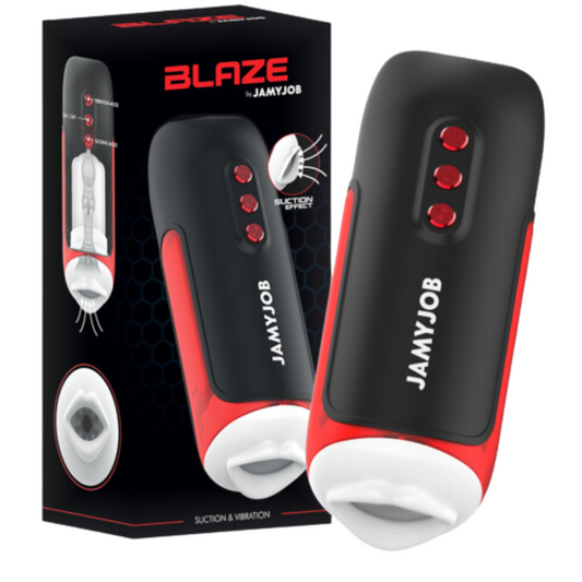 BLAZE MASTURBADOR AUTOMÁTICO SUCCIÓN Y VIBRACIÓN