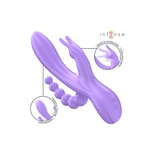MIKO Vibrador triple estimulación