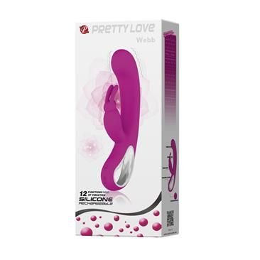 PRETTYLOVE Vibrador Webb Color Púrpura